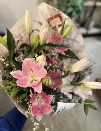 Bouquet de fleurs - Atelier des Lys par Mélina Volante, fleuriste à Carcès